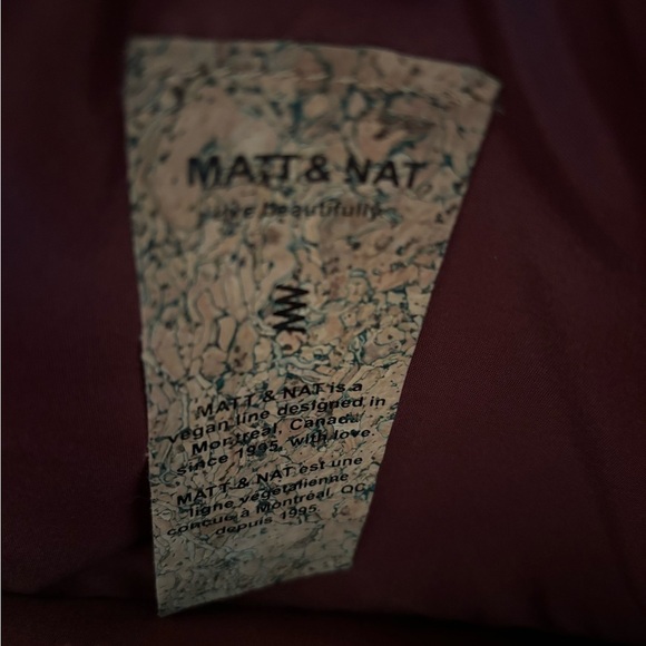 Matt & Nat Motto Brown  Egan Messenger Bag(Laptop Bag) NWT - Picture 9 of 15